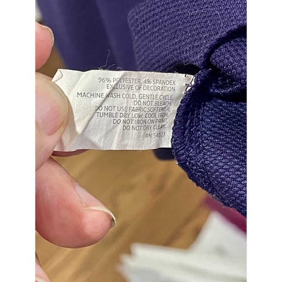 Old Navy Quarter Zip Blue Mock Neck Pullover Womens Large 250 S1280 - Picture 5 of 6